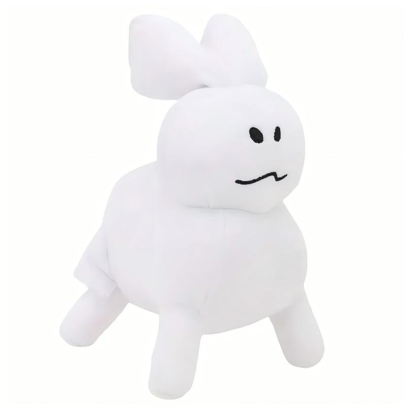 Roblox Forsaken Gubby Plush Black White Yellow Blue Rabbit Stuffed Toy Soft Doll For Kids Game Fans Birthday Holiday Gift