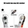 Mini Bit Ratchet Wrench Bit Nozzle Handle Screwdriver Bit Socket Wrench Screwdriver Tool