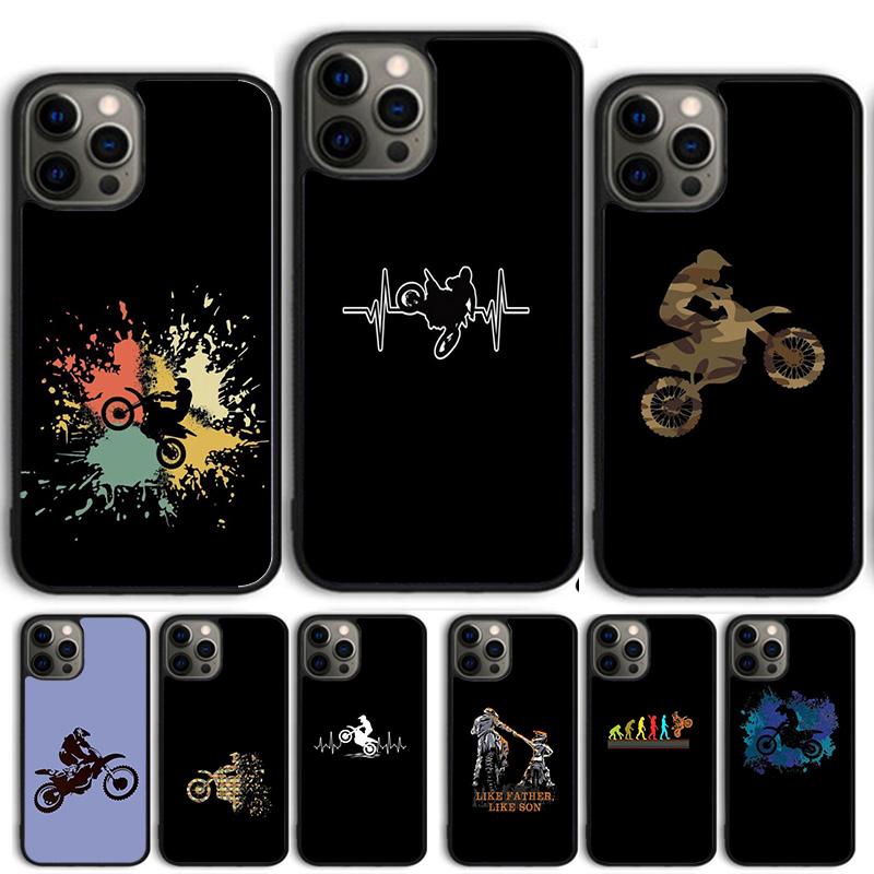 Motorrad Bike Handyhülle Cover Für iPhone 17 Air 15 16 14 13 12 Pro Max 11 Pro Max Plus Hülle Schale
