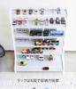 Yamazaki Miniature Car Rail Toy W51 X D24 X Tower Collection 5018 & Rack, White, Approx. H65cm, Stand, Double-Sided,