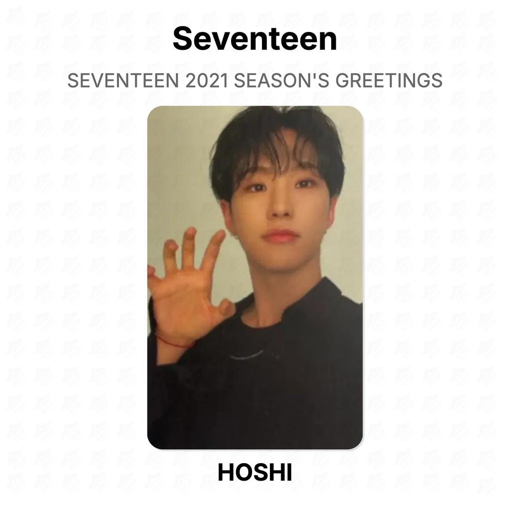 Seventeen SAISONGRÜSSE 2021 Offizielle Fotokarte