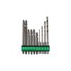 HiKOKI (Hikoki) 10-Piece Bit Set for Impact Drivers and Driver Drills, Hexagonal, 6.35mm Wrench Size, 0040-1000 [Genuine Manufacturer Part - Easy Bit