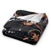 Graham 44 Hockey Romance Blankets Soft Warm Pattern Plush Throw Blanket For Students Couch Chair Flannel Bedspread Bed Cover