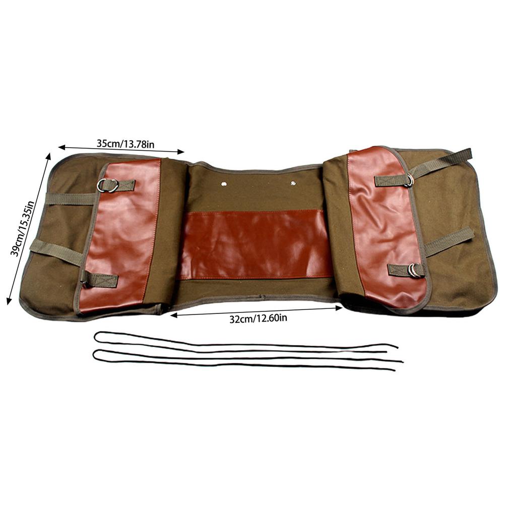 Folded Bike Rack Bag Double Trunk Cycling Panniers Bag Road Bike Storage Bag Suitable for Long Distances Travel