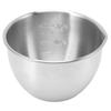 Easy Clean Rustless Mixing Bowl Scale Mark Smooth Baking Bowl Thickened Handle Free Measuring Cup Coffee Making