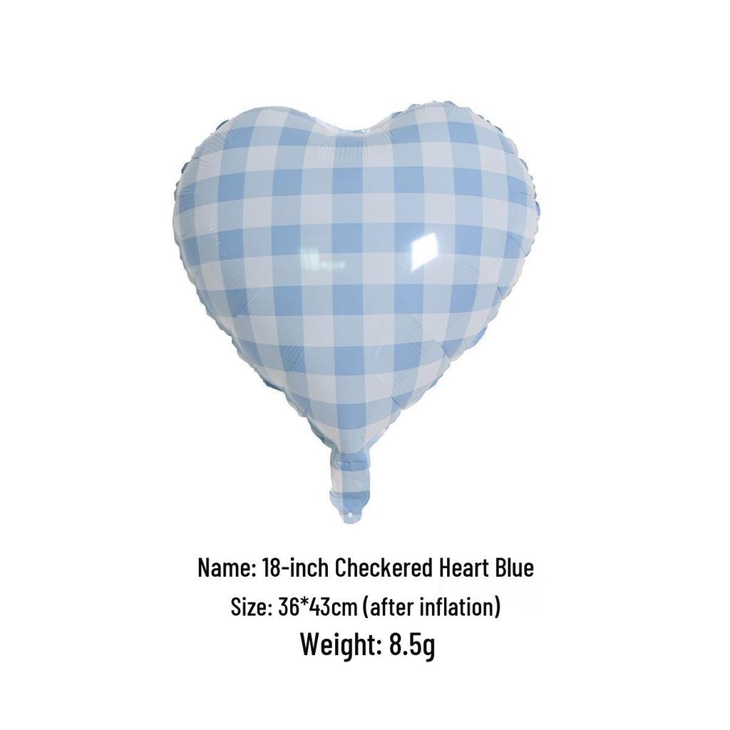 Heart-shaped Aluminum Foil Balloon - 18-inch Valentine's Day Confession Balloon