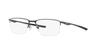 Oakley OX3218 Prescription Socket Colorshift 52mm Lens Glasses, 5.5 DK, MT, Silver/Blue Frame/Demo Lens,