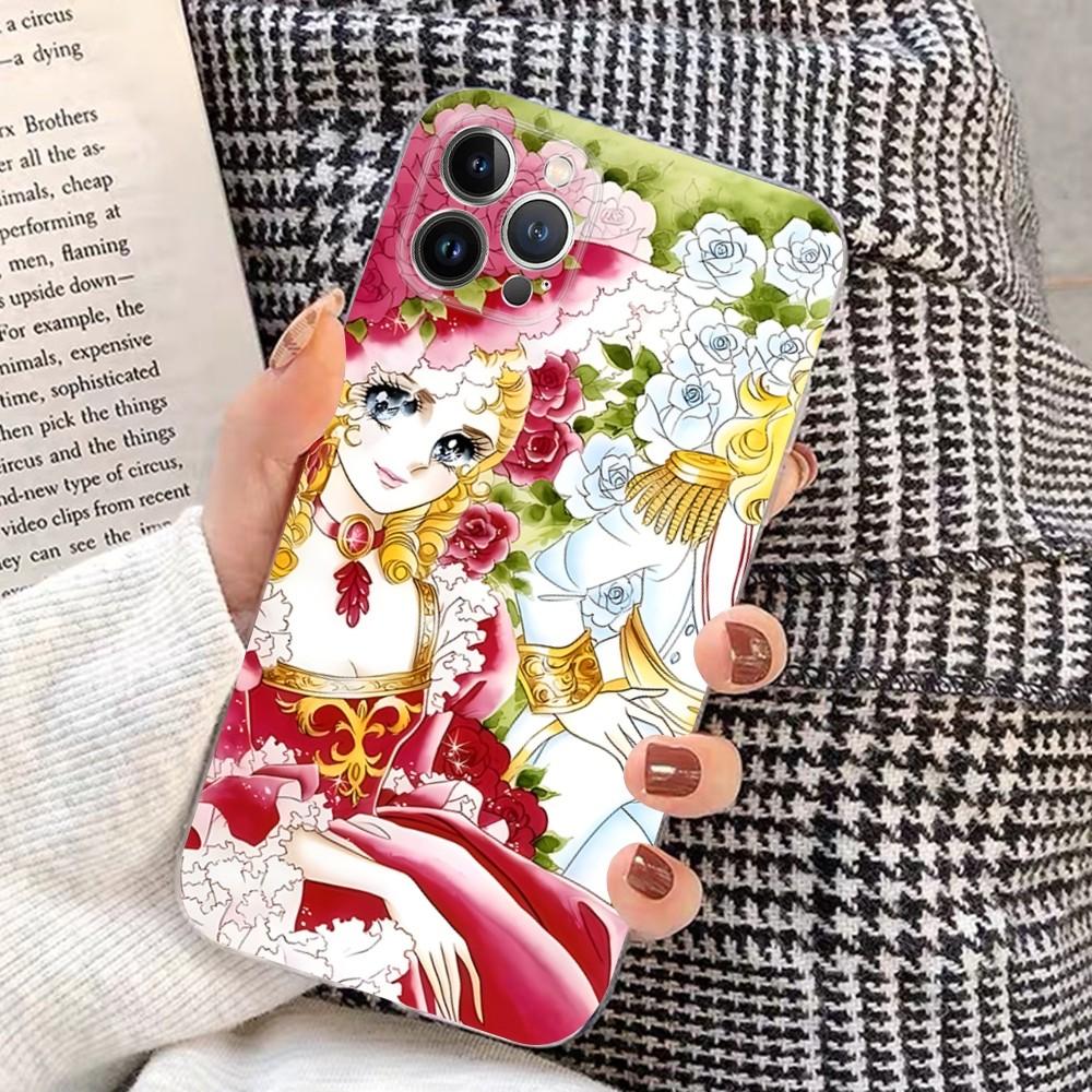 The Rose Of Versailles Phone Case For iPhone 15 14 11 12 13 Mini Pro XS Max Cover 6 7 8 Plus X XR SE 2020 Funda Shell