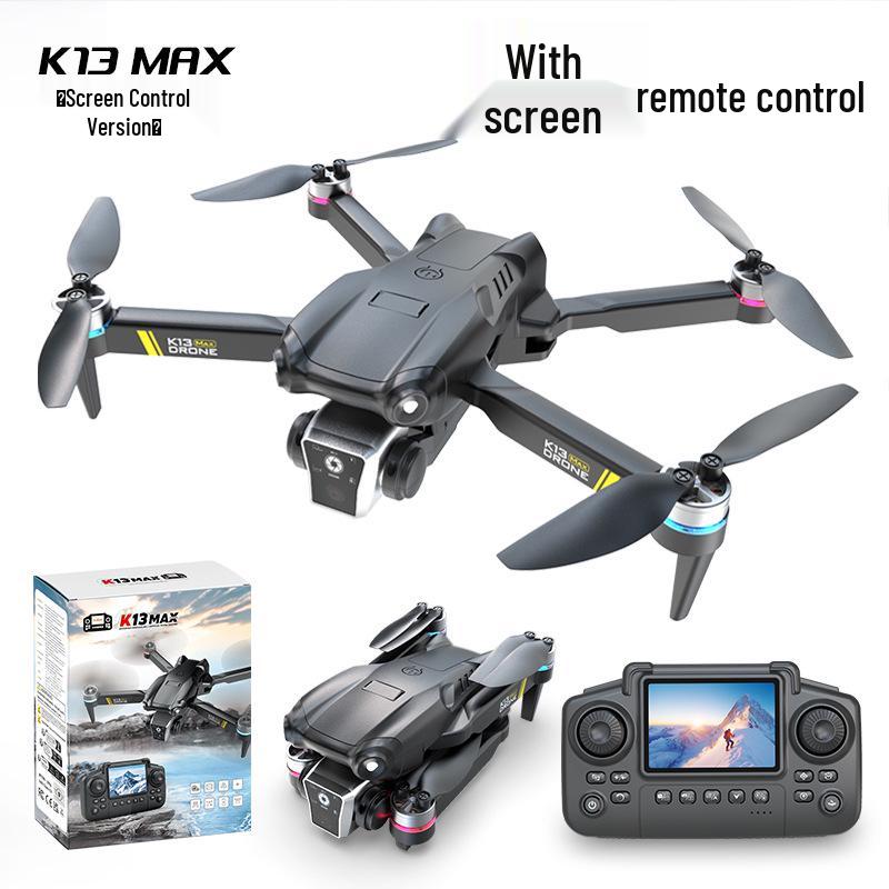 K13MAX Brushless Folding Drone with Screen Remote Control, Four-Axis Aerial Photography.