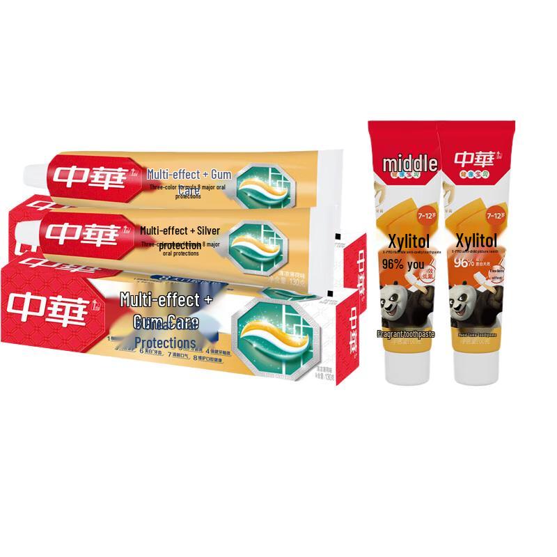

Семейная упаковка зубной пасты Zhonghua