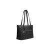 COACH Gallery Canvas With Leather Shoulder Bag Large Women's Black CH504-SVTSQ