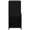 Corner Cabinet 30.5x30x65cm Engineered Wood Black Oak Effect