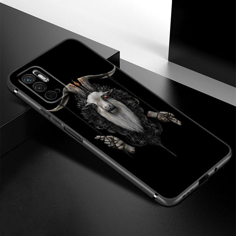 

Чехол для телефона Devil Satan Art для Xiaomi Redmi Note 7 8 8T 9 9S 10 10S 10T 11 11S 4G 11E 11T Pro 5G, мягкий черный чехол из ТПУ Note 11 Pro Global