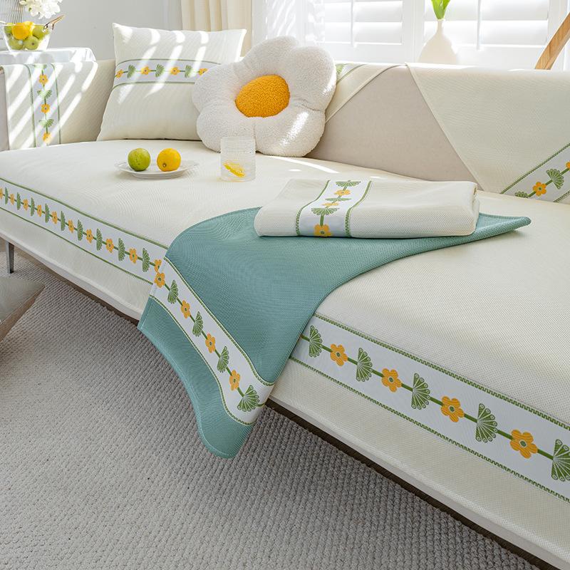 Summer Summer Summer Mat Sofa Cushion Cushion Cover Cover Sitting Seat Cushions Cover Towel Simple Modern Entry Lux Style