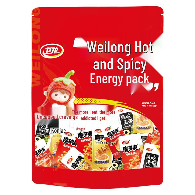 Weilong Konjac Snack Combo (Imitation Tripe & Kelp)