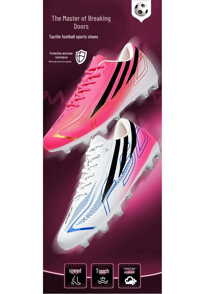 Unisex Niedrig geschnittene Fußballschuhe mit TF für Kunstrasen & AG Stollen für Rasen