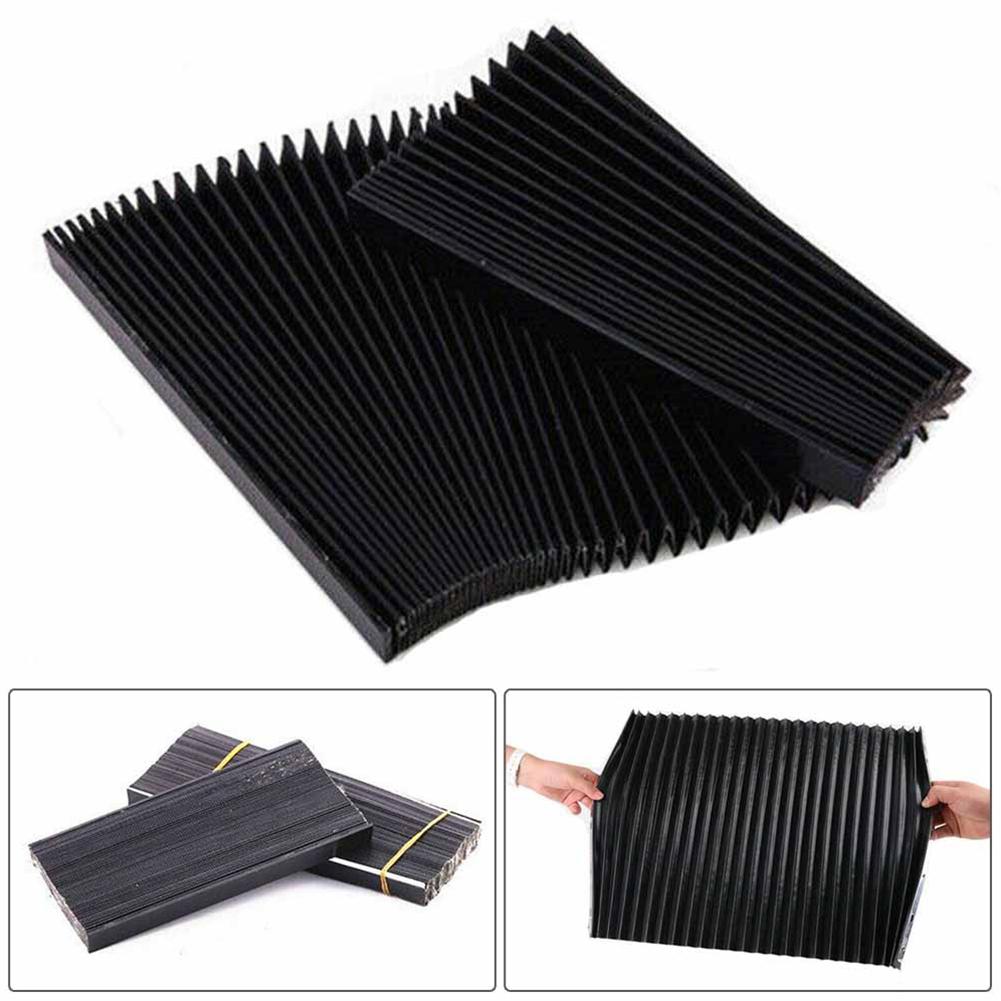 300mm Milling Machine Flexible Guard Dust Cloth Three-proof Cloth Protective Flat Accordion Bellows Cover Tool