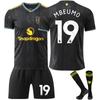 25-26 Manchester United F.C Away Jersey Football Jersey for Kids and Adults MBEUMO #19