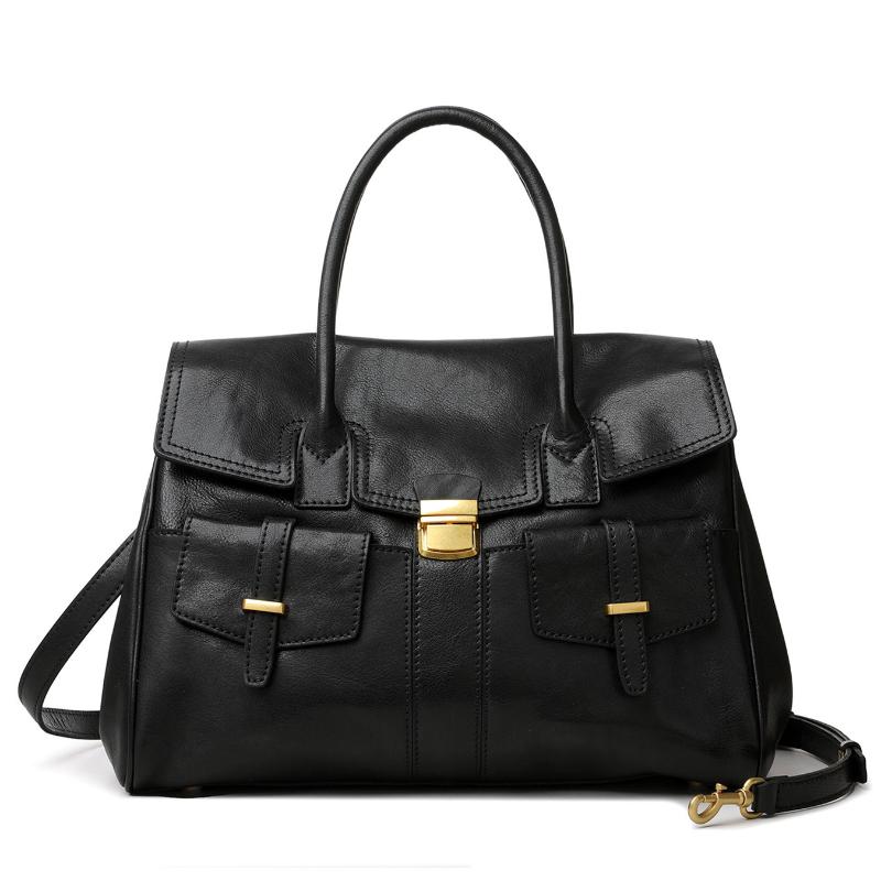 

Brand Women s Handbag Luxury Designer Shoulder Bag High-end Top Handle Design Tote Bag Multi-pocket Large-capacity Commuter Bag 36x20x30cm чорний