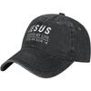 Jesus Changed My Life Christian Washed Baseball Cap Adjustable Outdoor Golf Dad Hat
