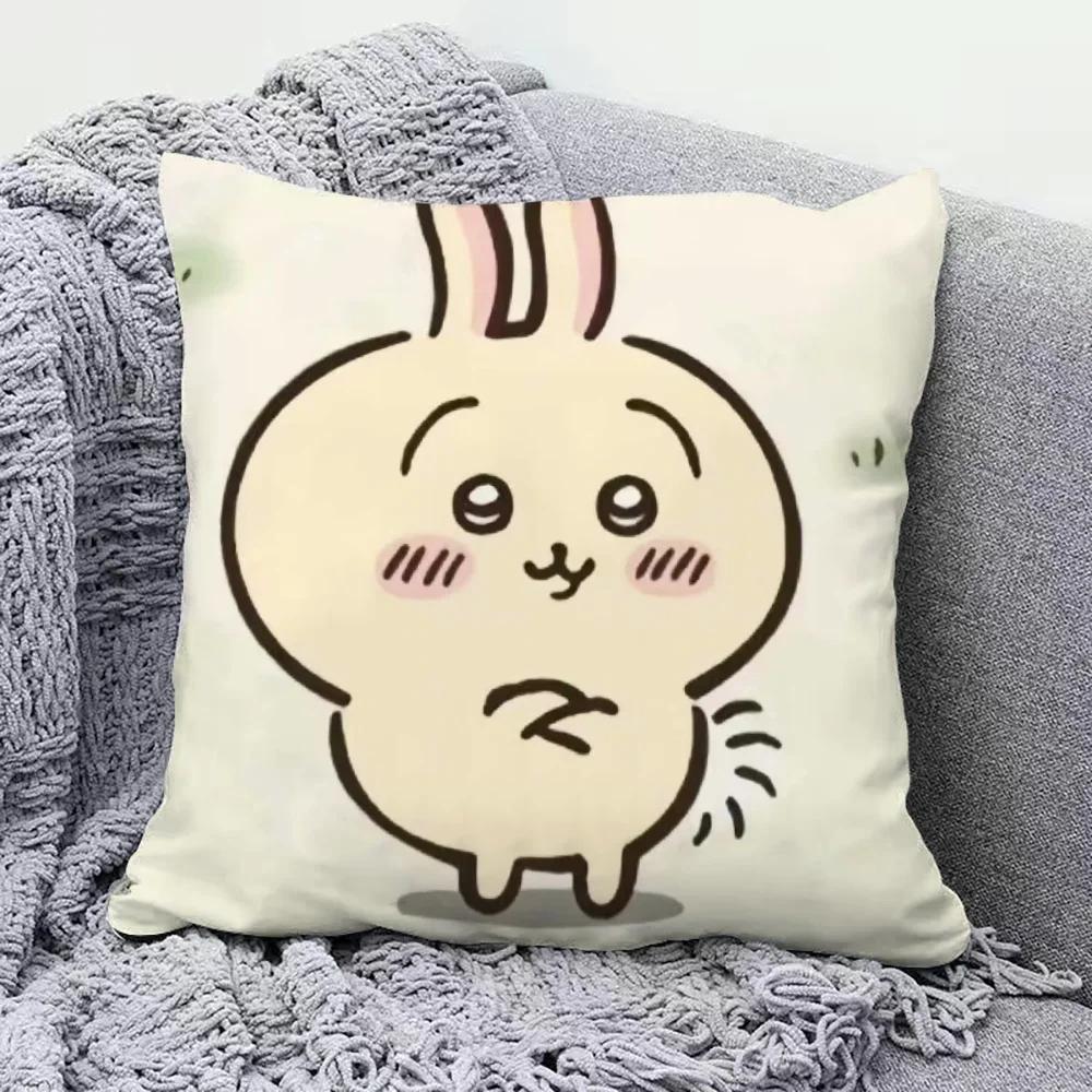 

Chiikawa Cushion Cover Pillow Cover Pillowcase Cover for Pillow Fundas De Cojines Decorative Pillows Cushion Covers Living Roomz,(1) 66x66cm