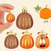 Fall Ornaments Tree Decorations Thanksgiving Pumpkin Pendant Mini Ornaments Shatterproof Fall Decorations for Home for Tree