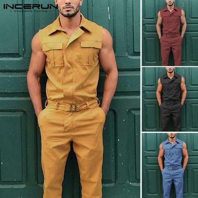 mens romper pants
