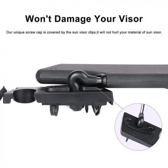 For Jeep Wrangler JK JL Gladiator JT 2018-2022 Metal Sun Visor Clips Repair Kit