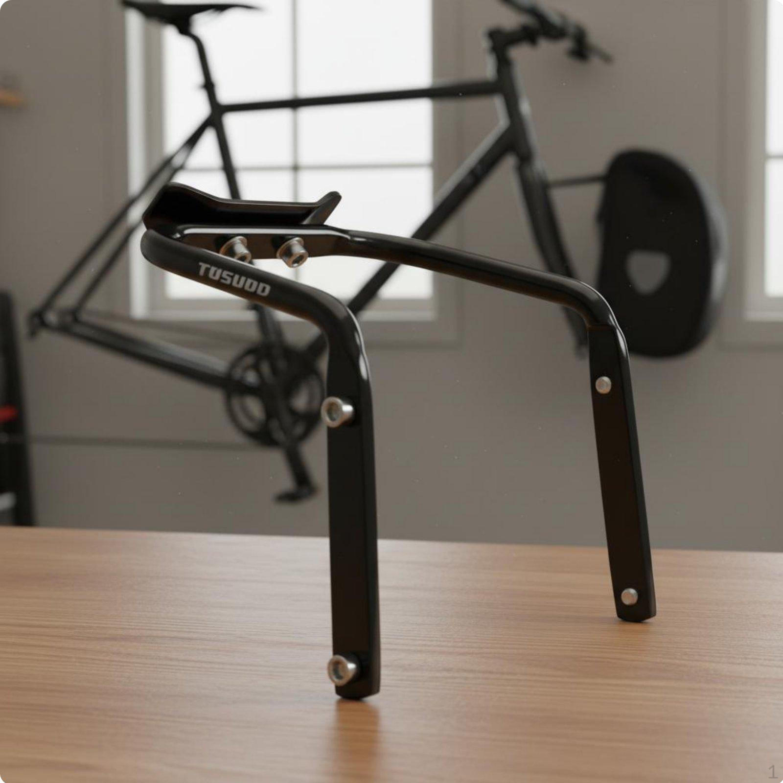 Rear Bike Bag AntiSway Bracket Multifunctional Saddle Rack Easy Installation