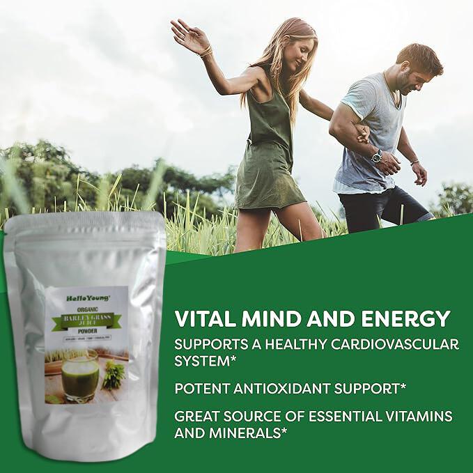 250gBarley Grass Powder CERTIFIED ORGANIC Natural Japanese SUPERFOOD FRESH STOCK