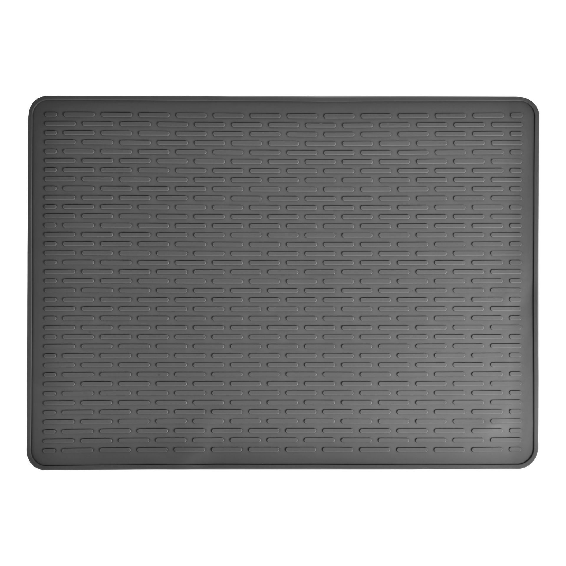 

1 шт. Силіконовий килимок для плити, термостійкий, нековзкий захисник стільниці для індукційної плити, універсальний килимок для сушіння кухонної мийки 71x51cm сірий