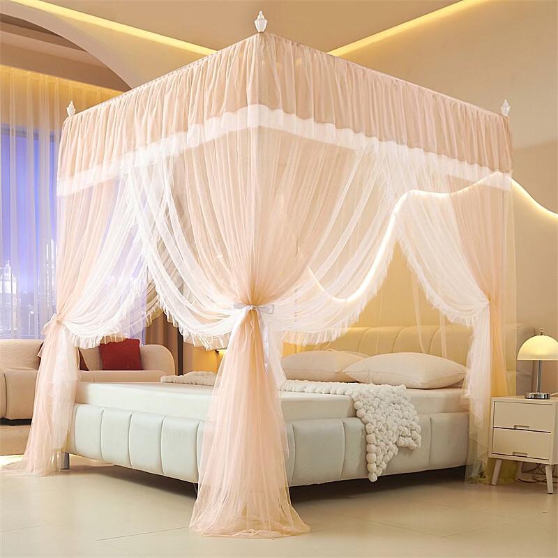 Li Shen Princess Palace Style Frame Mosquito Net