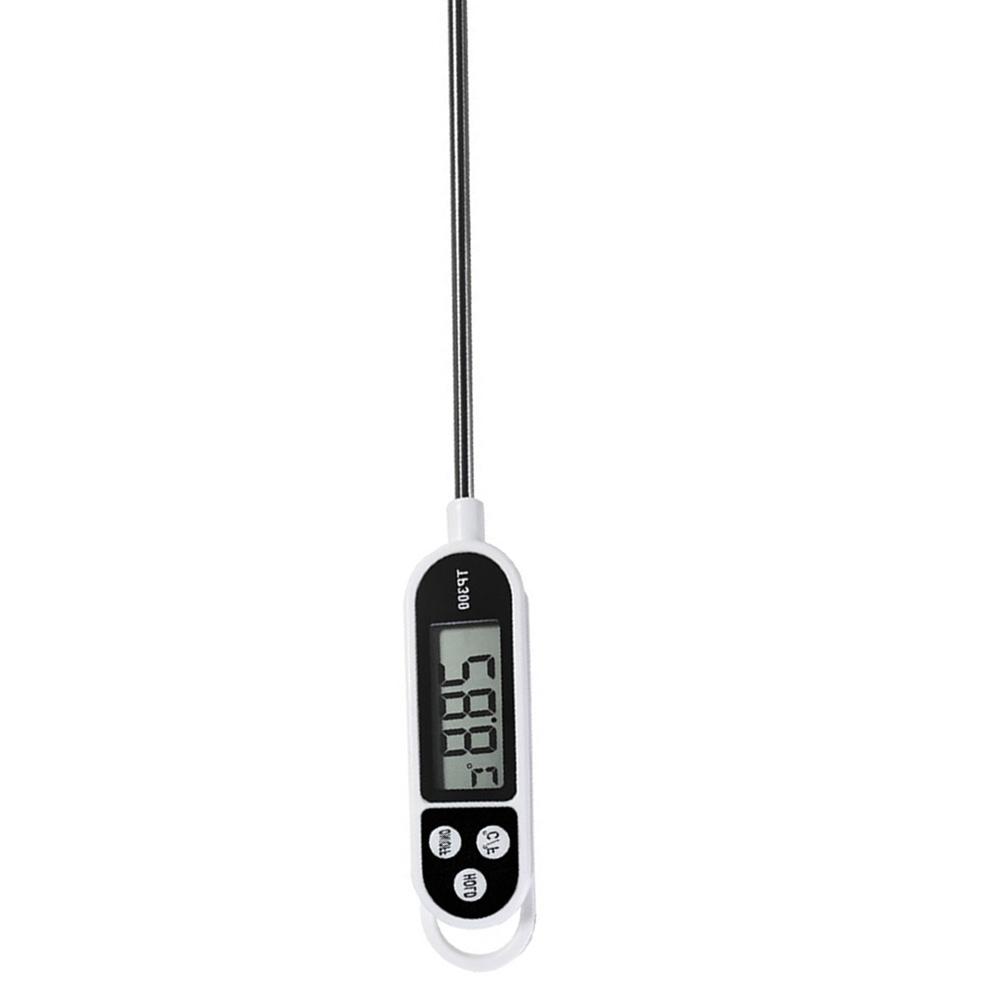 Termometro digitale per alimenti TP300 Sonda elettronica per alimenti a lettura istantanea Strumento digitale per la misurazione della temperatura per carne/cottura/barbecue/latte