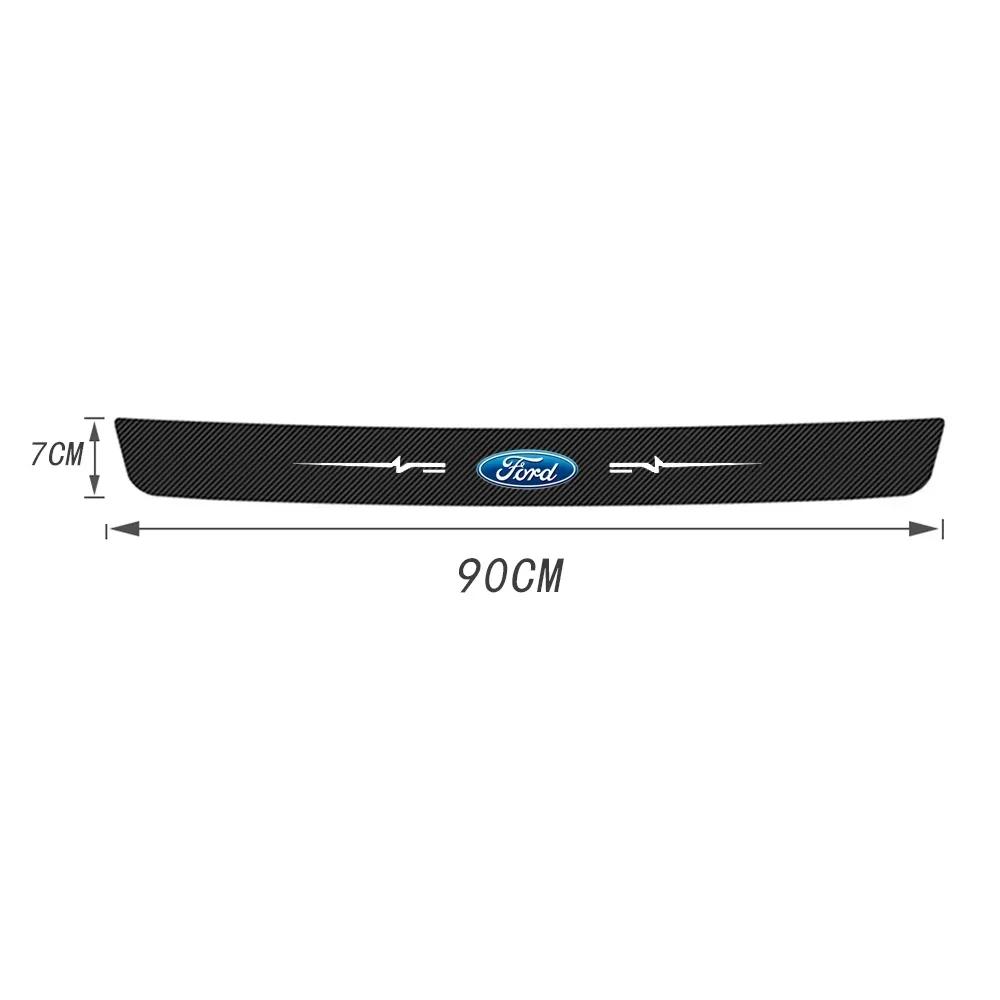 Car Door Threshold Trunk Bumper Sticker For Ford Kuga Explorer Focus Edge Fiesta Fusion Escape Ranger Ecosport Mondeo