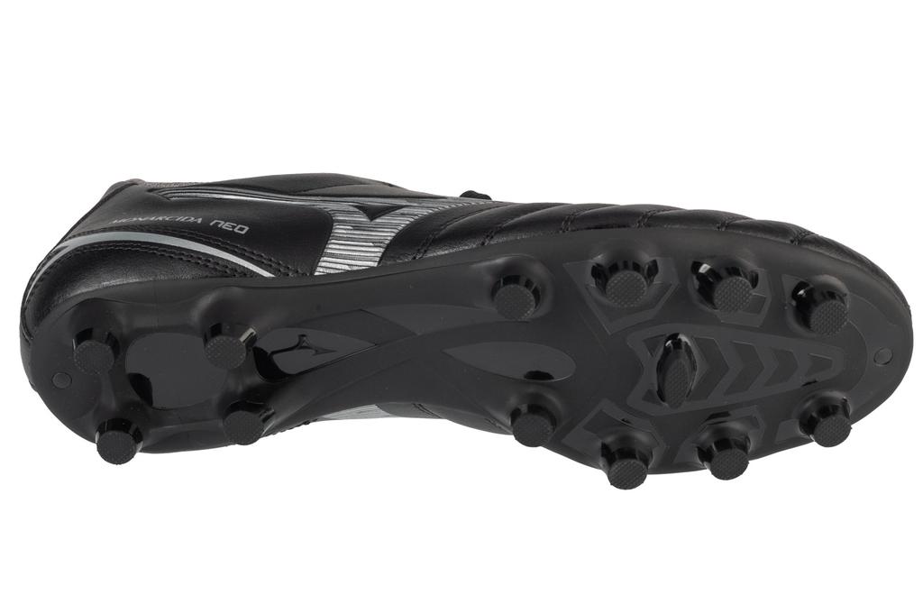 Mizuno Monarcida Neo III FG, Mens Black Football Cleats
