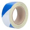 5cmx30m Reflective Safety Warning Tape Blue White Striped Hazard Marking Tape Safety Strips