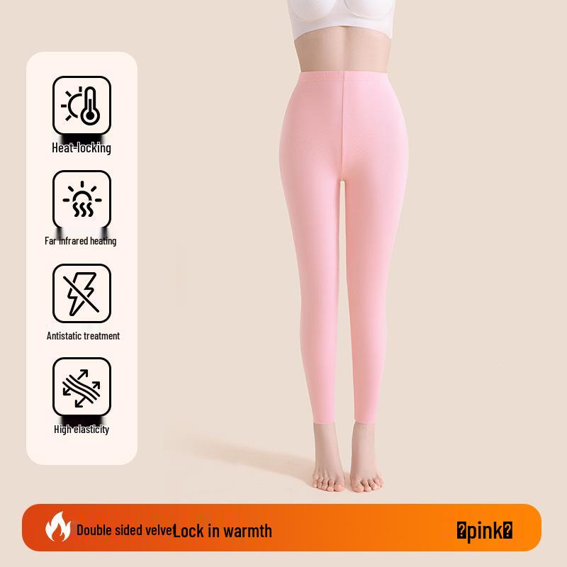2025 Damen Warme Samt-Leggings - Herbst/Winter Plus Wolle Dünner Stil