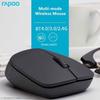 Souris Sans Fil - RAPOO - M100 - Ergonomique - Design Compact - Couleur Noire