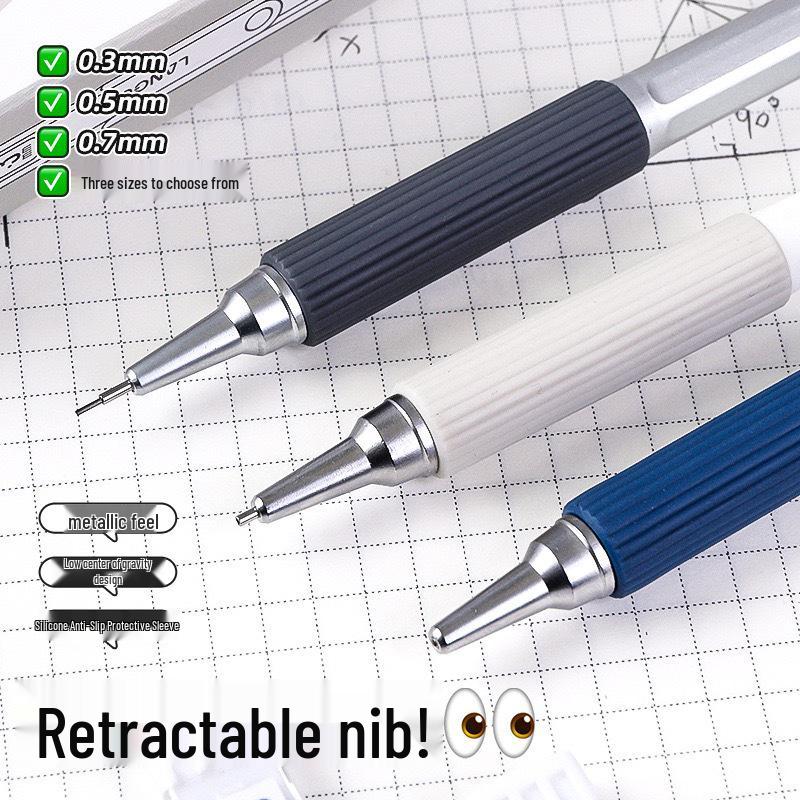 Blue Fruit Professional Drafting Mechanical Pencil, 0.3/0.5/0.7mm, 2B HB for Sketching & Students