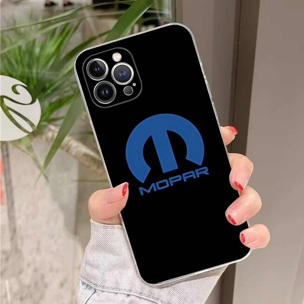 M-MOPAR Magnetic Wireless Phone Case For IPhone 17 16 15 14 13 12 11 Pro Max 13 12 Mini 17Air 16e Clear Cases