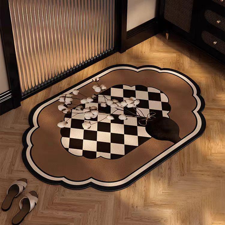 Chinese Style Diatomaceous Earth Quick-Drying Non-Slip Bathroom Floor Mat