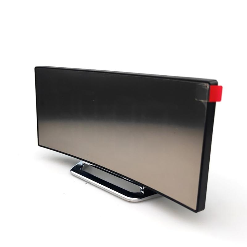 Creative Electronic Clock Big Screen Curved Led Electronic Bell Mirror