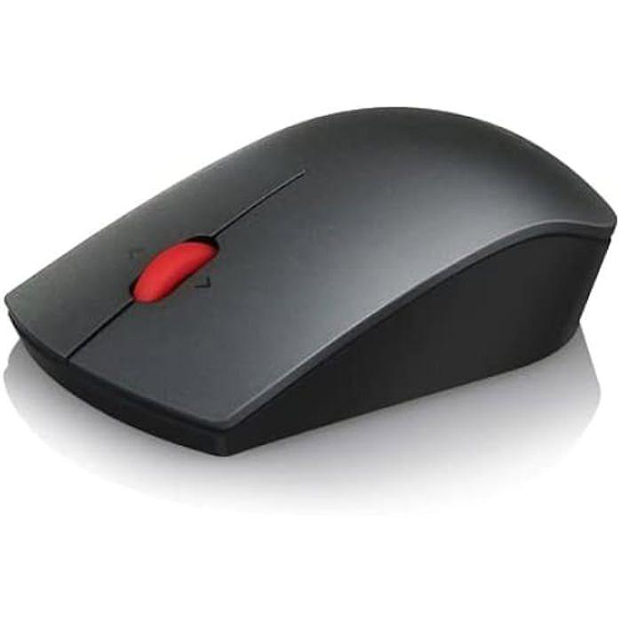 Souris sans fil - LENOVO - ESENTIAL - Noir - Ambidextre - 1200 DPI - Compacte