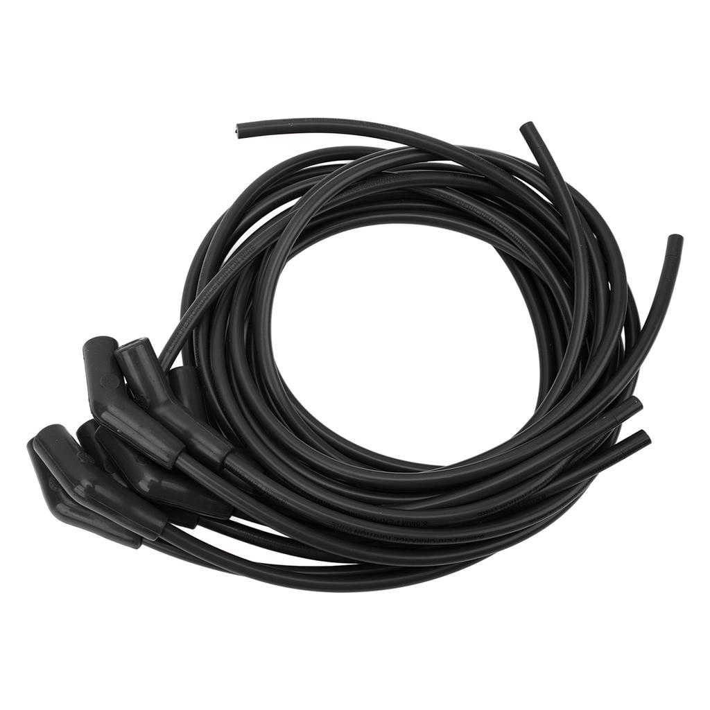 45 degrees  135 degrees  Sparking Plug Ignition Wire Set with Dustproof Cover High Performance 8.5mm Diameter