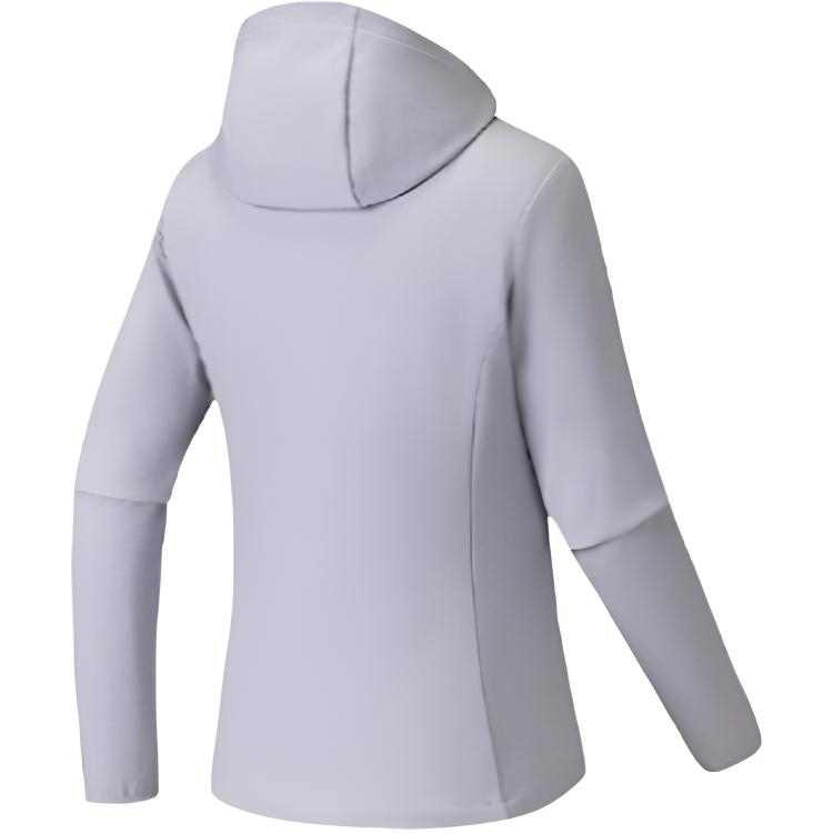 Anta Training Series Hooded Casual Zipper Sports Simple Fleece Solid Color Comfortable Versatile Jacket Women Jackets 962547601-2