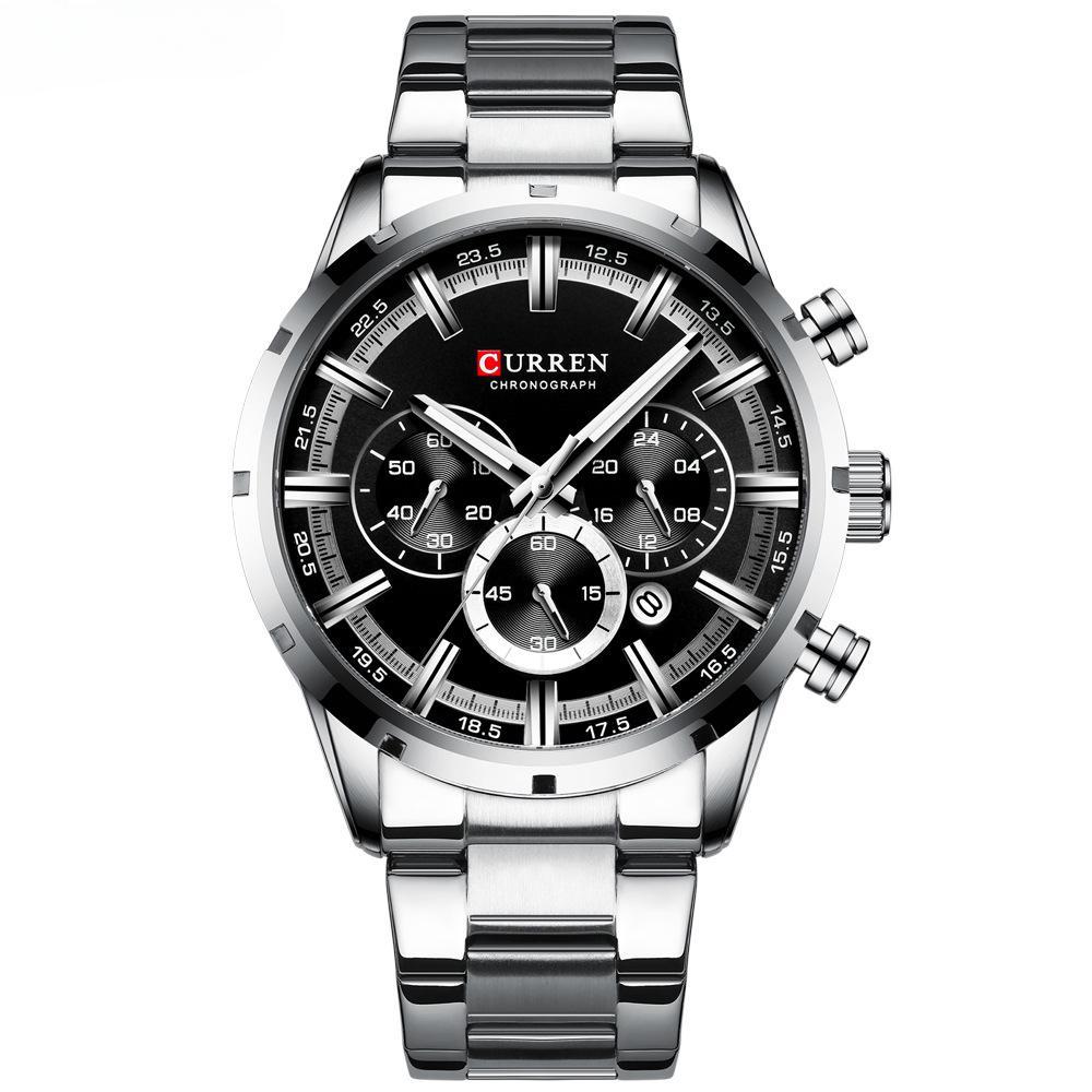 

Водостойкие кварцевые спортивные наручные часы с большим прямоугольным циферблатом для мужчин