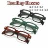 New Retro Anti Blue Light Presbyopic Eyeglasses Fashionable and Simple Reading Glasses Trendy Far-sighted Eyewear +1.0 To +4.0