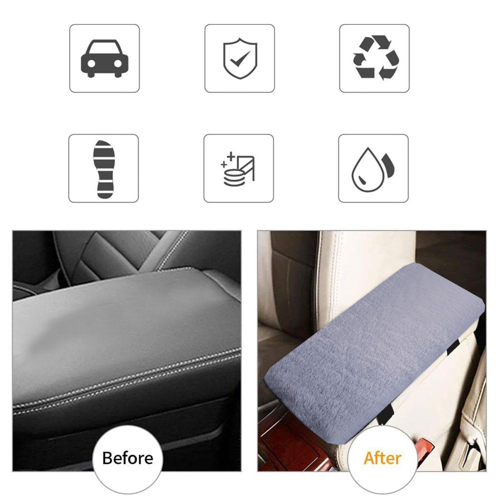 Universal Plush Car Armrest Pad Auto Central Console Armrest Box Cover Arm Rest Box Warm Fur Soft Cushion Accessories Fitment