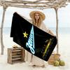 Fc Zenit Saint Petersburg Theme Beach Towel High Absorbency & Quick-Dry Comfortable Lightweight Suitable for Swimming, Gym, Camping, Yoga Vacation