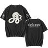 Private Music Tracklist Tees Deftones Rock Band Printing T-shirt Cotton Loose Short Sleeve T Shirt Women Men Unisex Streetwear
